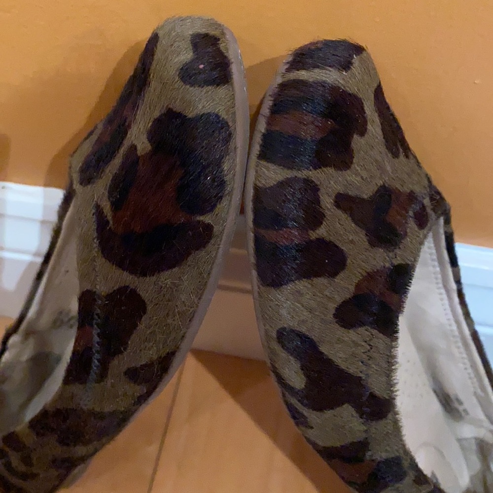 Women’s LL BEAN leopard flats size 7 1/2 M EUC - Picture 7 of 7